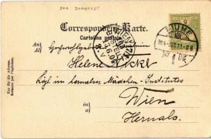 1904 SMS Budapest az Osztrák-Magyar Haditengerészet Monarch-osztályú partvédő csatahajója / K.u.K. K...