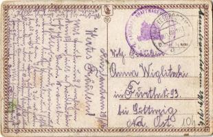 Krajobraz wiejski / Russische Landscahft / Russian market in WWI + "K.u.K. Fahrbare Kraftwagenw...