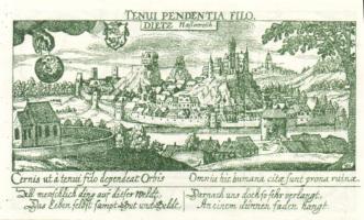 Német Birodalom/Weimari Köztársaság/Diez 1920. 10Pf + 25Pf + 50Pf összesen:3klf db, teljes sor T:I