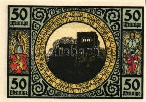 Német Birodalom/Weimari Köztársaság/Lobeda 1921. 25Pf (3x) + 50Pf (4x) összesen:7klf db, teljes sor ...