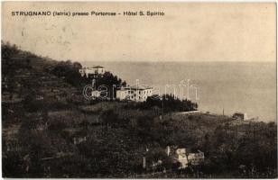 Strunjan, Strugnano; Istria, presso Portorose, Hotel S. Spirito (EK)