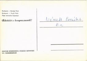 Magyar Kommunista Ifjúsági Szövetség VIII. Kongresszusa Budapesten az Ifjúsági Parkban / 8th Congres...