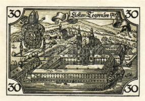 Német Birodalom/Weimari Köztársaság/Tegernsee 1921. 10Pf + 20Pf + 30Pf + 40Pf összesen:4klf db, telj...