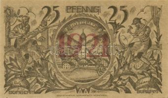 Német Birodalom/Weimari Köztársaság/Oberammergau 1921. 25Pf + 50Pf + 75Pf összesen:3klf db, teljes s...