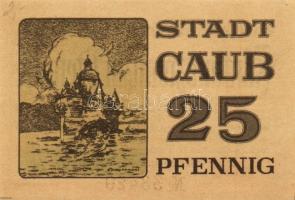 Német Birodalom/Weimari Köztársaság/Caub D.N. 10Pf + 20Pf + 25Pf + 50Pf összesen:4klf db, teljes sor...