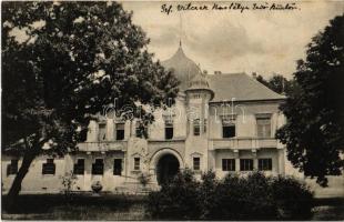 1913 Erdőkürt, Gróf Wilczek kastélya (fl)