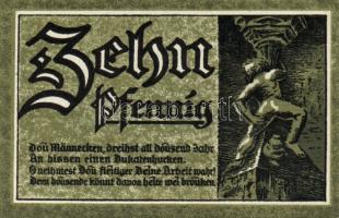 Német Birodalom/Weimari Köztársaság/Goslar 1920. 10Pf + 25Pf + 50Pf összesen:3klf db, teljes sor T:I...