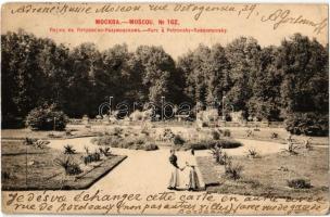 1902 Moscow, Moskau, Moscou; Parc a Petrovsky-Rasoumovsky / Petrovsko-Razumovsky park. Phototypie Scherer, Nabholz & Co. (Rb)