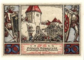 Német Birodalom/Weimari Köztársaság/Arnstadt 1921. 50Pf(6x) összesen:6klf db, teljes sor T:I