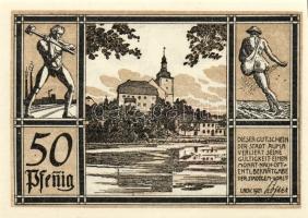 Német Birodalom/Weimari Köztársaság/Auma 1921. 50Pf(6x) összesen:6klf db, teljes sor T:I