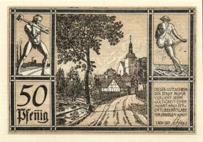 Német Birodalom/Weimari Köztársaság/Auma 1921. 50Pf(6x) összesen:6klf db, teljes sor T:I