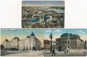 37 db RÉGI felvidéki városképes lap / 37 pre-1945 Slovakian (Uppern Hungary) town-view postcards