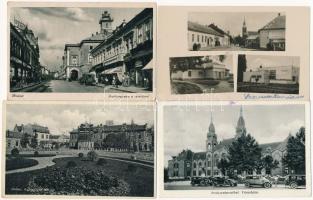 35 db főleg RÉGI magyar városképes lap / 35 mostly pre-1945 Hungarian town-view postcards