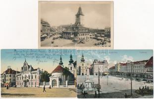 11 db RÉGI erdélyi városképes lap / 11 pre-1945 Transylvanian town-view postcards