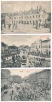 15 db RÉGI magyar városképes lap / 15 pre-1945 Hungarian town-view postcards