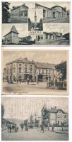 15 db RÉGI magyar városképes lap / 15 pre-1945 Hungarian town-view postcards