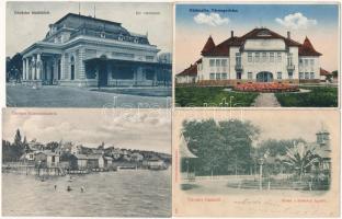 16 db RÉGI magyar városképes lap / 16 pre-1945 Hungarian town-view postcards