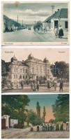 11 db RÉGI magyar városképes lap / 11 pre-1945 Hungarian town-view postcards
