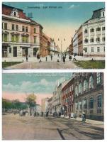 11 db RÉGI magyar városképes lap / 11 pre-1945 Hungarian town-view postcards