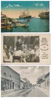 9 db RÉGI magyar városképes lap / 9 pre-1945 Hungarian town-view postcards