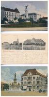 9 db RÉGI magyar városképes lap / 9 pre-1945 Hungarian town-view postcards