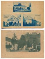10 db RÉGI magyar városképes lap / 10 pre-1945 Hungarian town-view postcards