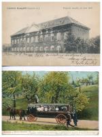 10 db RÉGI magyar városképes lap / 10 pre-1945 Hungarian town-view postcards