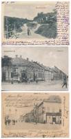 5 db RÉGI magyar városképes lap / 5 pre-1945 Hungarian town-view postcards