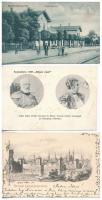 6 db RÉGI magyar városképes lap / 6 pre-1945 Hungarian town-view postcards