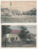 7 db RÉGI magyar városképes lap / 7 pre-1945 Hungarian town-view postcards