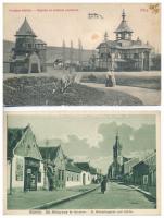 7 db RÉGI magyar városképes lap / 7 pre-1945 Hungarian town-view postcards