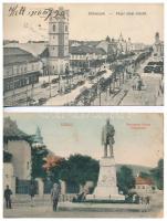 7 db RÉGI magyar városképes lap / 7 pre-1945 Hungarian town-view postcards