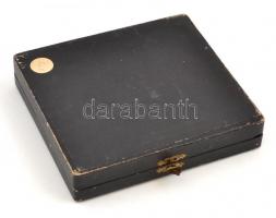 6 db alpakka mokkás kanál, dobozban, h: 11 cm