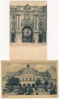 8 db RÉGI magyar városképes lap / 8 pre-1945 Hungarian town-view postcards
