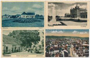 8 db RÉGI magyar városképes lap / 8 pre-1945 Hungarian town-view postcards