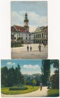 Sopron - 8 db RÉGI képeslap / 8 pre-1945 postcards