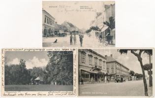 Mosonmagyaróvár, Moson, Magyaróvár; - 3 db RÉGI képeslap / 3 pre-1945 postcards