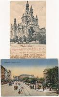 Budapest - 8 db RÉGI képeslap / 8 pre-1945 postcards