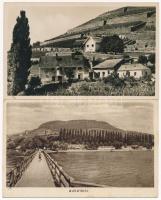 Badacsony - 2 db RÉGI képeslap / 2 pre-1945 postcards