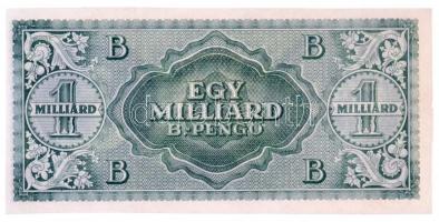 1946. 1.000.000.000BP ívből kézzel kivágva T:III Hungary 1946. 1.000.000.000BP hand cut from sheet C...