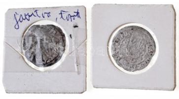 1523L-B Denár Ag "II. Lajos" (~0,42g) + 1526K-B Denár Ag "II. Lajos" (~0,37g) T:...