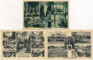 Hajdúszoboszló - 8 db régi képeslap / 8 pre-1945 postcards