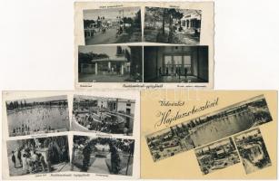 Hajdúszoboszló - 8 db régi képeslap / 8 pre-1945 postcards