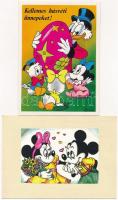 20 db MODERN Disney rajzfilm motívum képeslap és nyomtatvány / 20 modern Disney cartoon motive postc...