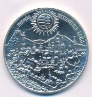 1986. 500Ft Ag "Budavár visszavétele 1686" kapszulában T:BU  Adamo EM97