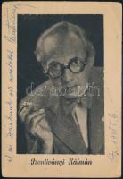 Szentiványi Kálmán (1883-1950) színész aláírt képe 12x18 cm