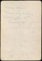 1888 Vetsera Mária Alexandrina (1871-1889) bárónő, Rudolf trónörökös szeretőjének keményhátú fotója,...