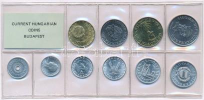 1988. 2f-20Ft (10xklf) érmés forgalmi sor fóliatokban T:1,1- Adamo FO21