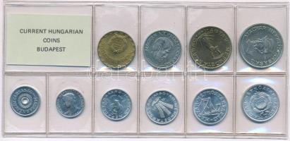 1985. 2f-20Ft (10xklf) érmés forgalmi sor fóliatokban T:1,1- Adamo FO18