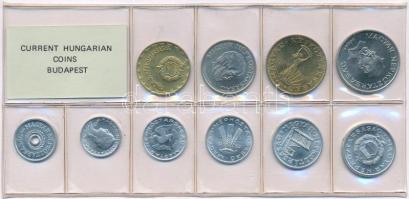 1983. 2f-20Ft (10xklf) érmés forgalmi sor fóliatokban T:1,1- Adamo FO16